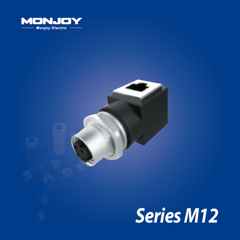 M12*1.0，D标准，孔-RJ45 转换适配器