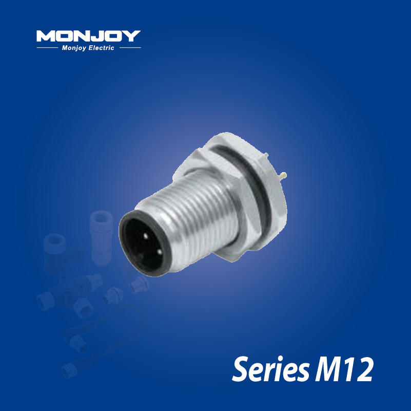 M12*1.0，A标准，针，浸焊， 板前，底座